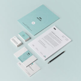 Flat Stationery Branding